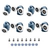 Shower Door Rollers Replacement 8 Pcs Old Fashioned Top &