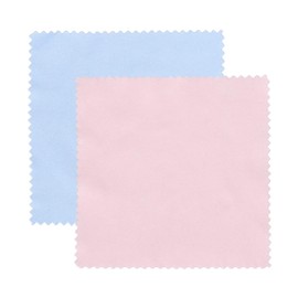 STOBOK 100% Microfiber Cleaning Cloths Soft Reusable 10x10cm Wipe for Glasses Lenses Cameras Screens Eyeglass Case