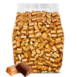 Hershey Nuggets Toffee and Almonds Bulk 90 Pieces – Individually Wrapped Milk Chocolate Bulk Nuggets – Extra Creamy Toffee and Almond Chocolate Candy Bulk – 2 Pounds