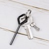 HARFINGTON 6pcs Dogging Hex Key Wrench 5/32" SAE Metal Dog