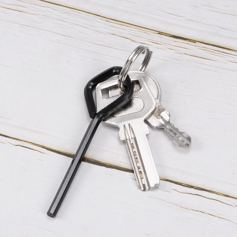 HARFINGTON 6pcs Dogging Hex Key Wrench 5/32" SAE Metal Dog