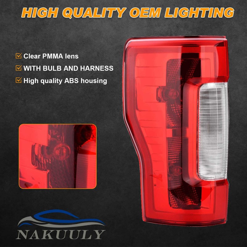 Nakuuly Tail Light Assembly Compatible With 2017 2018 2019 Ford