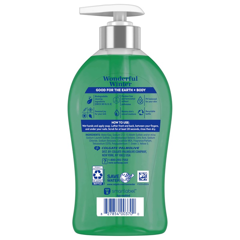 Softsoap Limited Edition Wonderful Winter Liquid Hand Soap, 11.25 oz,