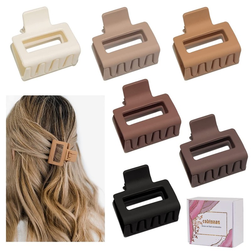 Triko Set de 6 Pinzas para el Cabello para Mujer,