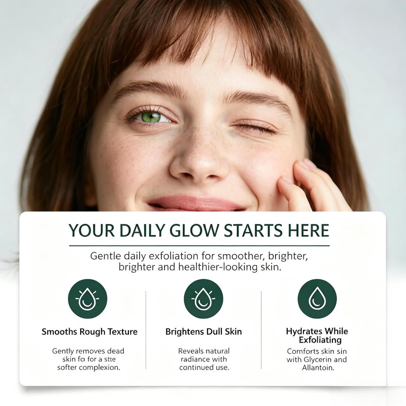 15% Mandelic Acid Serum for Face – Gentle AHA Exfoliant