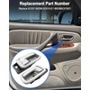 Interior Door Handles W/Bezel Left Driver Right Passenger Fit for