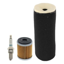 Replacement Parts For Tune Up Kit Air Filter Oil Filter Spark Plug For 1987-2004 Yamaha Warrior 350 Mod-GS95-6150