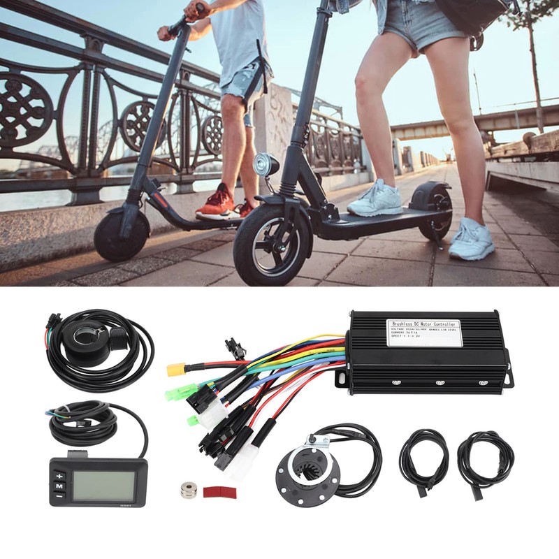 Electric Bike Conversion Kit 26A 3 Mode Sinewave Controller GD01