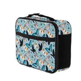 PasTard Butterfly Lunch Bag Reusable Insulated Lunch Box Keep Food Cooler Thermal Lunch Tote for Women Men