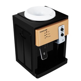 HS-09 Countertop Water Dispenser, Hot Cold & Room Temperature, 110V US Plug, Champagne Gold, for Home Office Kitchen, Freestanding Water Cooler