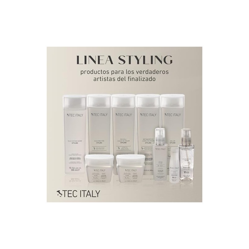 TEC ITALY Silk System Shine Sérum Control Frizz Protección Calor