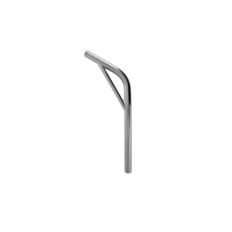 Seat Post Lay-Back w/Support Chromoly 22.2mm Chrome