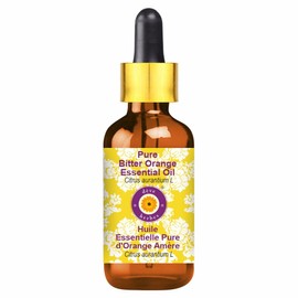 dève herbes Pure Bitter Orange Essential Oil (Citrus aurantium L) 100% Natural Therapeutic Grade with Glass Dropper 10ml (0.33 OZ)