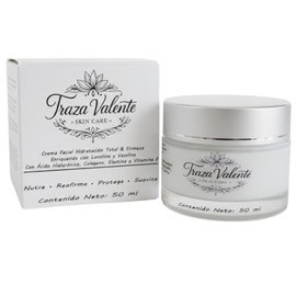 Crema Facial Ácido Hialurónico, Colágeno y Elastina - Hidratante Antiarrugas 50ml