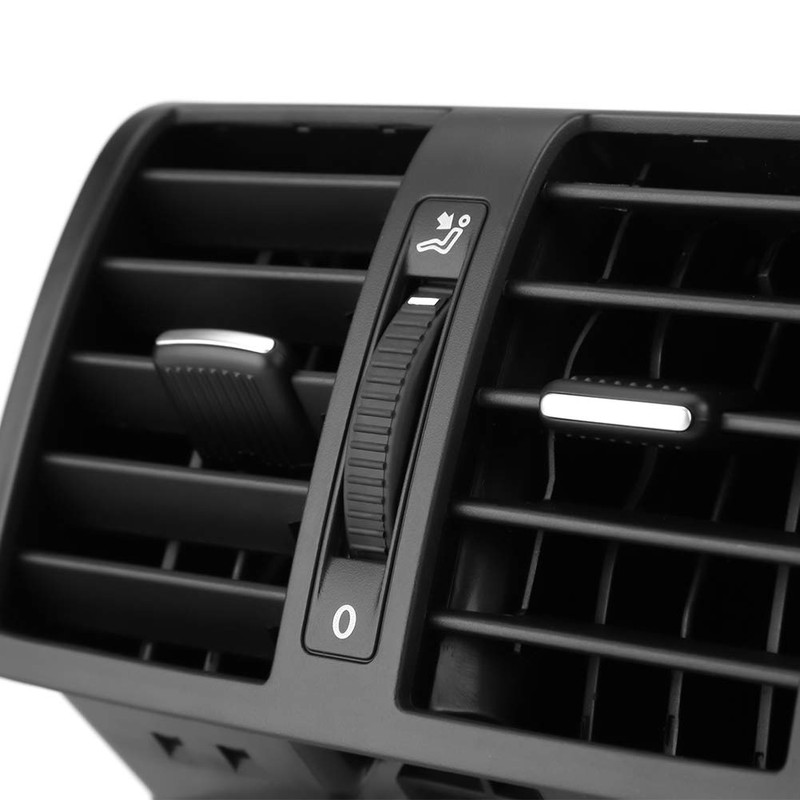 Rear Centre Console Air A/C Outlet Vent Black Mounting Stable
