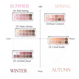 Clio Pro Eye Palette Air [5 colors] - #10 Season Plum