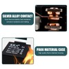 Neferta 4 PCS Car 5-pin Relay, DC 12V 40A Full