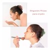 Pinzas Para Cabello Garra Fuerte 4pcs Antideslizantes
