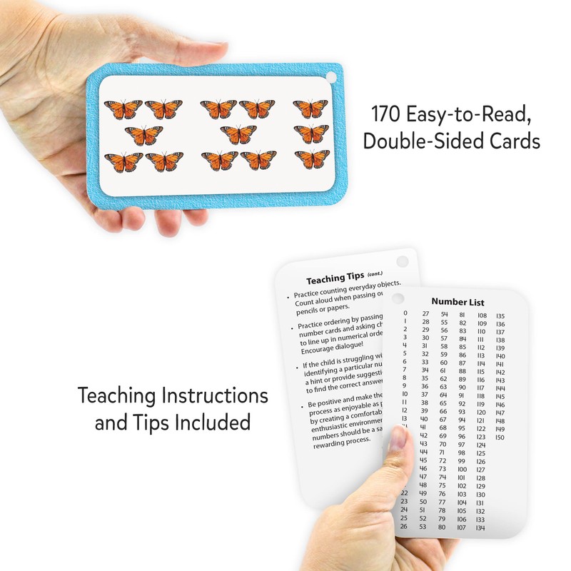 Edupress™ Numbers 0-150 Flash Cards