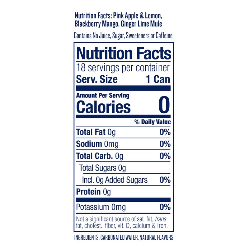 Polar Seltzer Water Newbies Variety Pack, 12 fl oz cans,