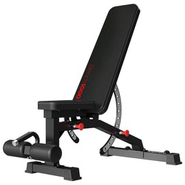 Keppi 1000LB Weight Bench - Adjustable Workout Bench Press Set for Home Gym Strength Training, Incline Decline Flat Sit Up Bench for Full Body Strength Training