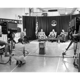 Apollo 11 Last Press Conference PHOTO Neil Armstrong MOON MISSION 8x10