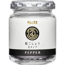 S & B Commercial Food Grain Pepper, Raw Type, 1.8 oz (50 g)