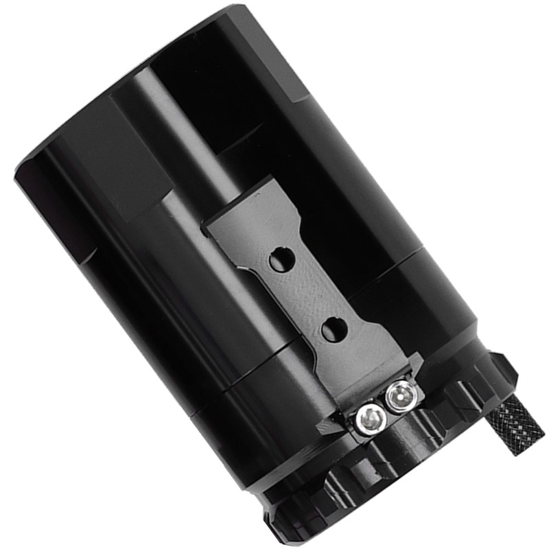 Universal Auto Oil Catch Can Breather Reservoir with Mounting Parts