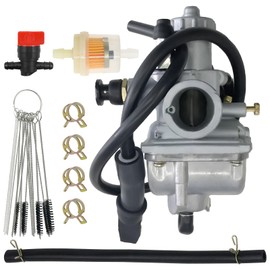 13200-02C03 Carburetor for Suzuki LT160 LTF160 1989-2004 Quadrunner Carb with Fuel Filter