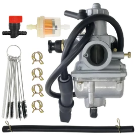 13200-02C03 Carburetor for Suzuki LT160 LTF160 1989-2004 Quadrunner Carb with Fuel Filter