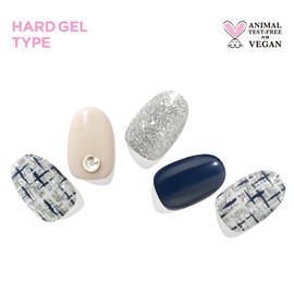 EDGEU [EDGEU]Formal Tweed Nail Strips