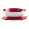 TUPPERWARE Allegra 9891 1.5 L Red / White Serving Bowl