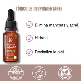 LB Tónico Facial x2 Pack: Despídete de las Manchas y Logra UNA Piel Radiante | Despigmentante LB para un Rostro Luminoso y Uniforme