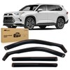 Nilight in Channel Window Deflectors for Highlander 2020 2021 2022