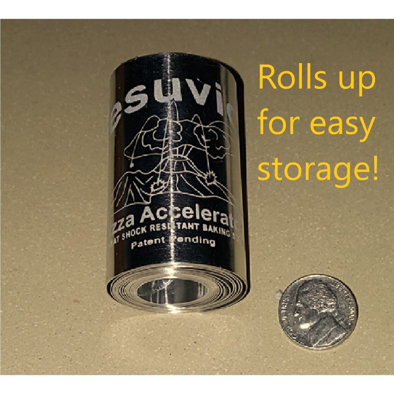 Vesuvio Pizza Accelerator Ring - Faster Better Pizza with just