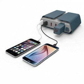 TYLT Energi Universal Desktop Charging Station w/4 USB Ports + Portable Battery