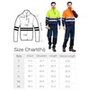 WORK IDEA High Visibility Safety Reflective Sweatshirt for Men ASIN