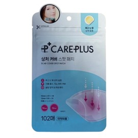 Care Plus Wound Cover Spot Patch 102 pieces, 1 box / 케어플러스 상처 커버 스팟 패치 102매입 1박스