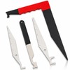 4 Packs Professional Firefighting Multi-Tool Kit, Ultimate Multipurpose Firefighting Tool