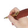 Quill Pen Set Feather Writing Drawing Dip Pen Students Teacher