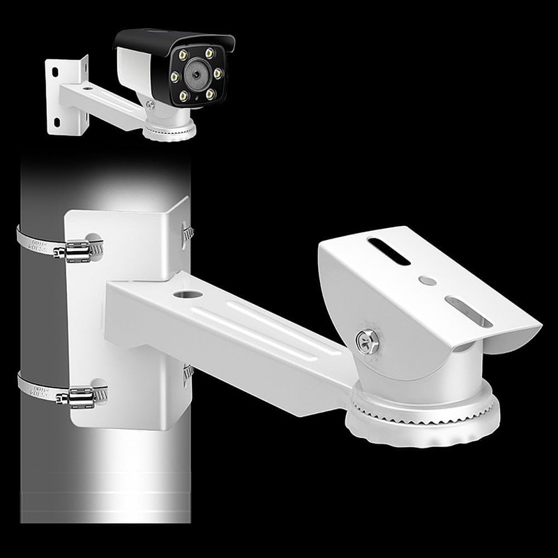 CTXSumTec 305mm/12" Aluminum Alloy CCTV Security Camera Corner Pole Wall