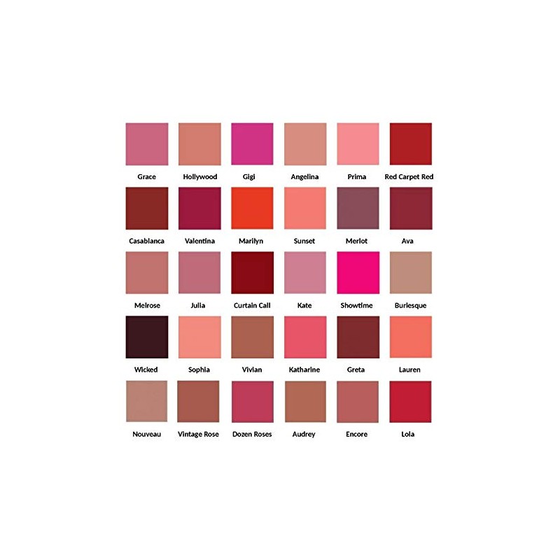 Jolie Luxury Matte Lipstick - Hydrating Creamy Formula, Paraben Free