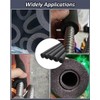 Pipe Insulation Foam Tube 1-1/8" ID*3/8" Foam Tubing Black Pipe