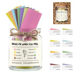 Loved Creations Initial C Read Me When Bible Verses Jar, Christian Gifts for women, Prayer Bible Verse Accessories, Religious Stuff, Uplifting Scripture Gifts for Teens