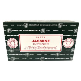Sai Baba Nag Champa Jasmine 15 gram Packet, 1 Box of 12 Packets