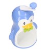 Shaved Ice Machine ABS Penguin Shape Blue Household Portable Manual