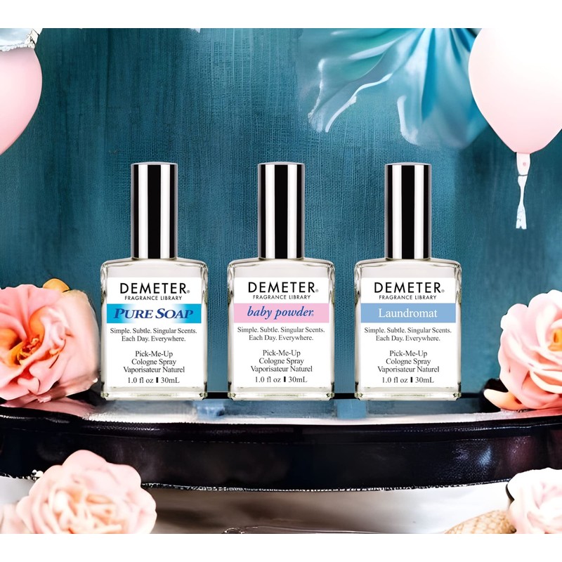 DEMETER Fresh And Clean Collection, Set of 3 Unique Perfumes