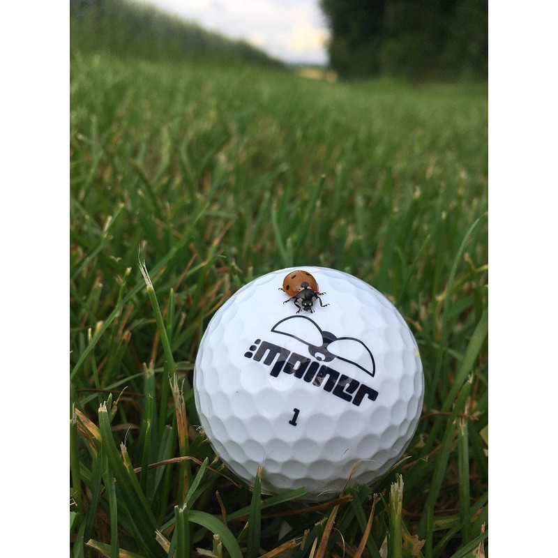 Emainer Golfball, 3 softe Golfbälle mit maximaler Reichweite, Dieser Ball