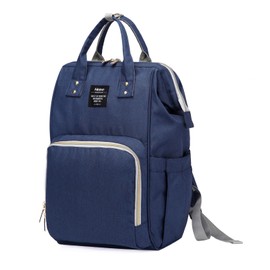 Heine Baby Changing Backpack Travel Nappy Bag Baby Bag Mama 10182 Dark Blue