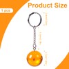 DEZP 1 x anime keyring, 3D dragon ball keyring, dragon